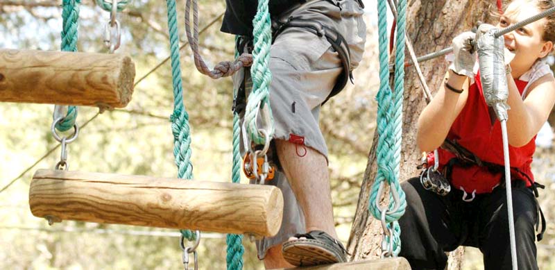 sensation parc nature accrobranche